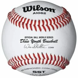 WILSON SPORTING GOODS Wilson A1062BSST SST Dixie Youth Baseball (Dozen)