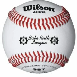 WILSON SPORTING GOODS Wilson A1082BSST SST Babe Ruth Baseball (Dozen)