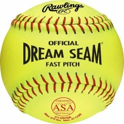 Rawlings Dream Seam Fastpitch 11 Inch USA (ASA) Ball - One Dozen: C11R