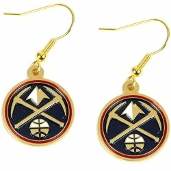 Denver Nuggets Logo Earrings