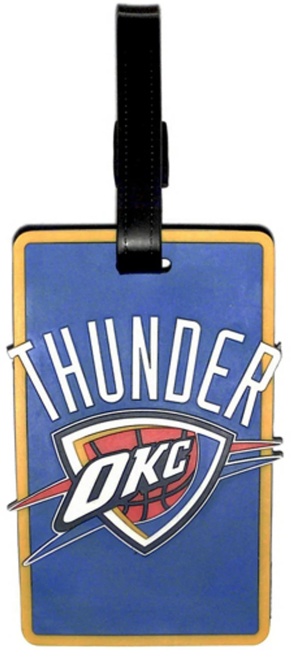 Oklahoma Thunder Luggage Tag 1 Oklahoma Thunder Luggage Tag