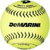 DeMarini NSA 12 Inch Leather 44/400 Slowpitch Ball - One Dozen: WTA947