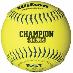 WILSON SPORTING GOODS Wilson 11" USSSA Fastpitch Softball (Dozen): A9233BUSSFP