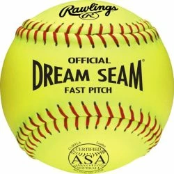 Rawlings Dream Seam Fastpitch 11 Inch USA (ASA) Ball - One Dozen: C11R