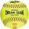 Rawlings Dream Seam Fastpitch Softball 12" USA( ASA)-NFHS - One Dozen