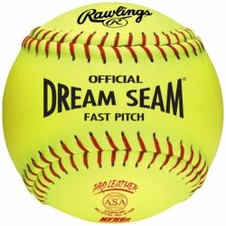 Rawlings Dream Seam Fastpitch Softball 12" USA( ASA)-NFHS - One Dozen
