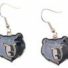 Memphis Grizzlies Earrings