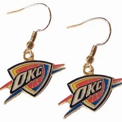 Oklahoma Thunder Earrings