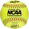 Rawlings NC12L NCAA Game Softball - One Dozen: NC12L