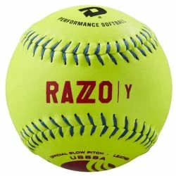 DeMarini Razzo Classic Plus USSSA Leather 52-300 - One Dozen: WTDRZYL1