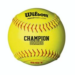 WILSON SPORTING GOODS Wilson USA (ASA) Poly Core Fastpitch Softball 12 Inch (Dozen): A9031B