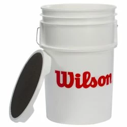 WILSON SPORTING GOODS Wilson Ball Bucket With Padded Lid
