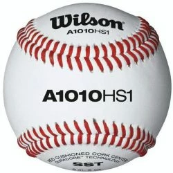 WILSON SPORTING GOODS Wilson A1010BHS1SST High School NFHS Baseball (Dozen): A1010BHS1SST